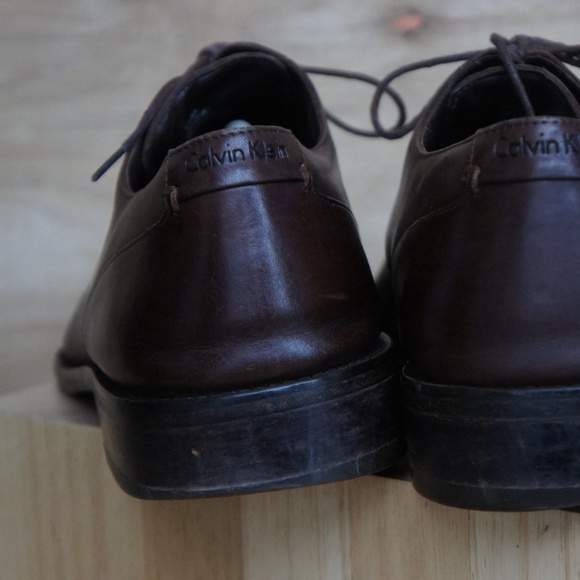 Men's Calvin Klein Homme Dress Shoes/ Size 10 - Picture 5 of 8
